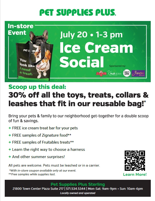 Ice Cream Social at Pet Supplies Plus! icon