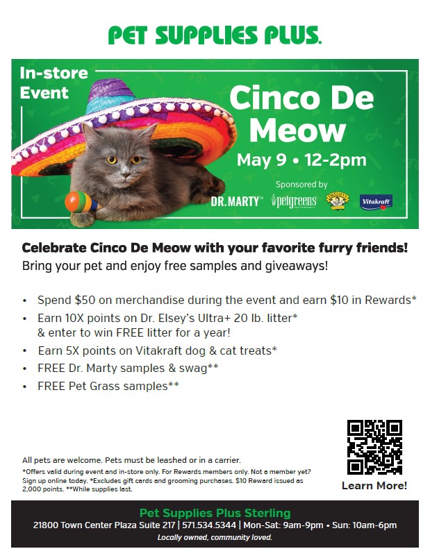 Celebrate Cinco De Meow at Pet Supplies Plus icon