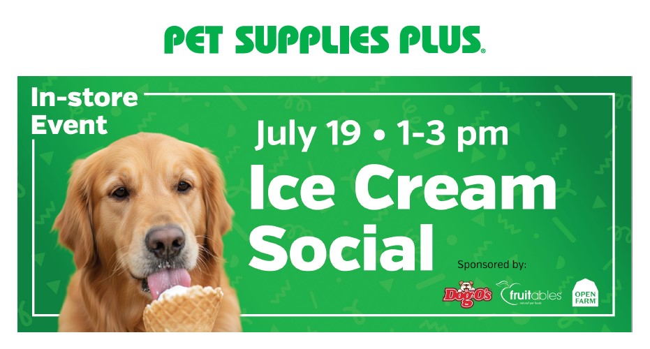 Ice Cream Social event at Pet Supplies Plus icon